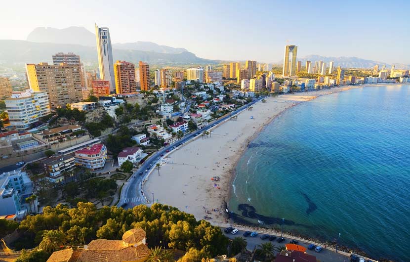 Places to Visit in Spain - Benidorm Beach