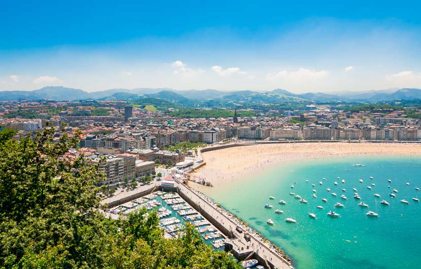 La Concha Beach San Sebastian