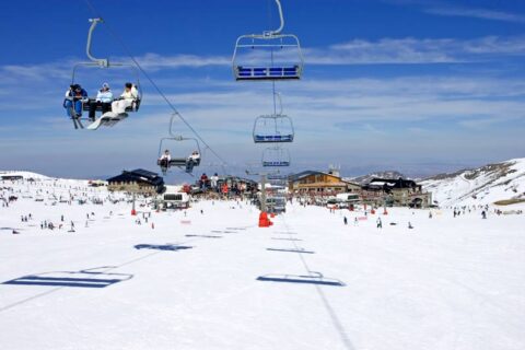 Sierre Nevada Skiing