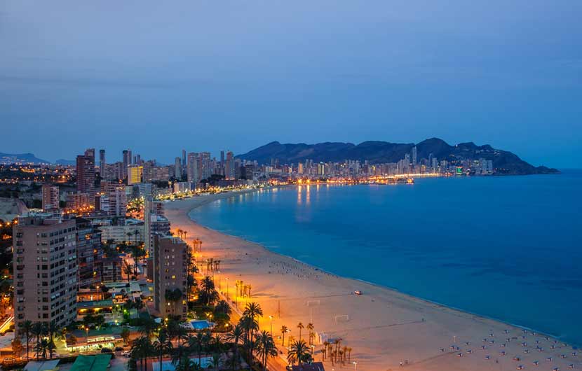 Benidorm Poniente Beach