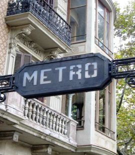 Barcelona Metro Station