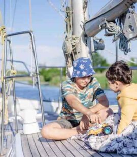 Kids Boating Holiday