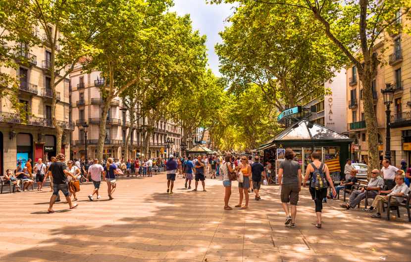 Las Ramblas Barcelona