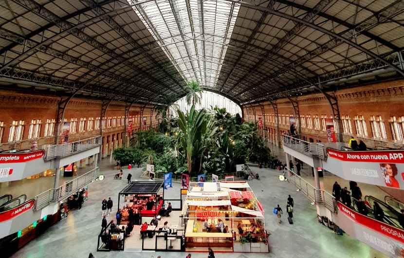 Atocha Train Station Madrid