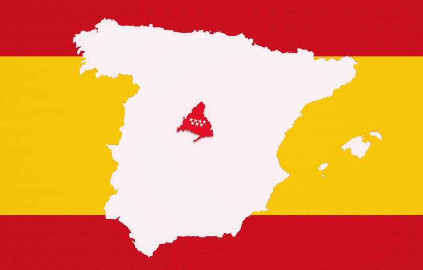 Map of Spain